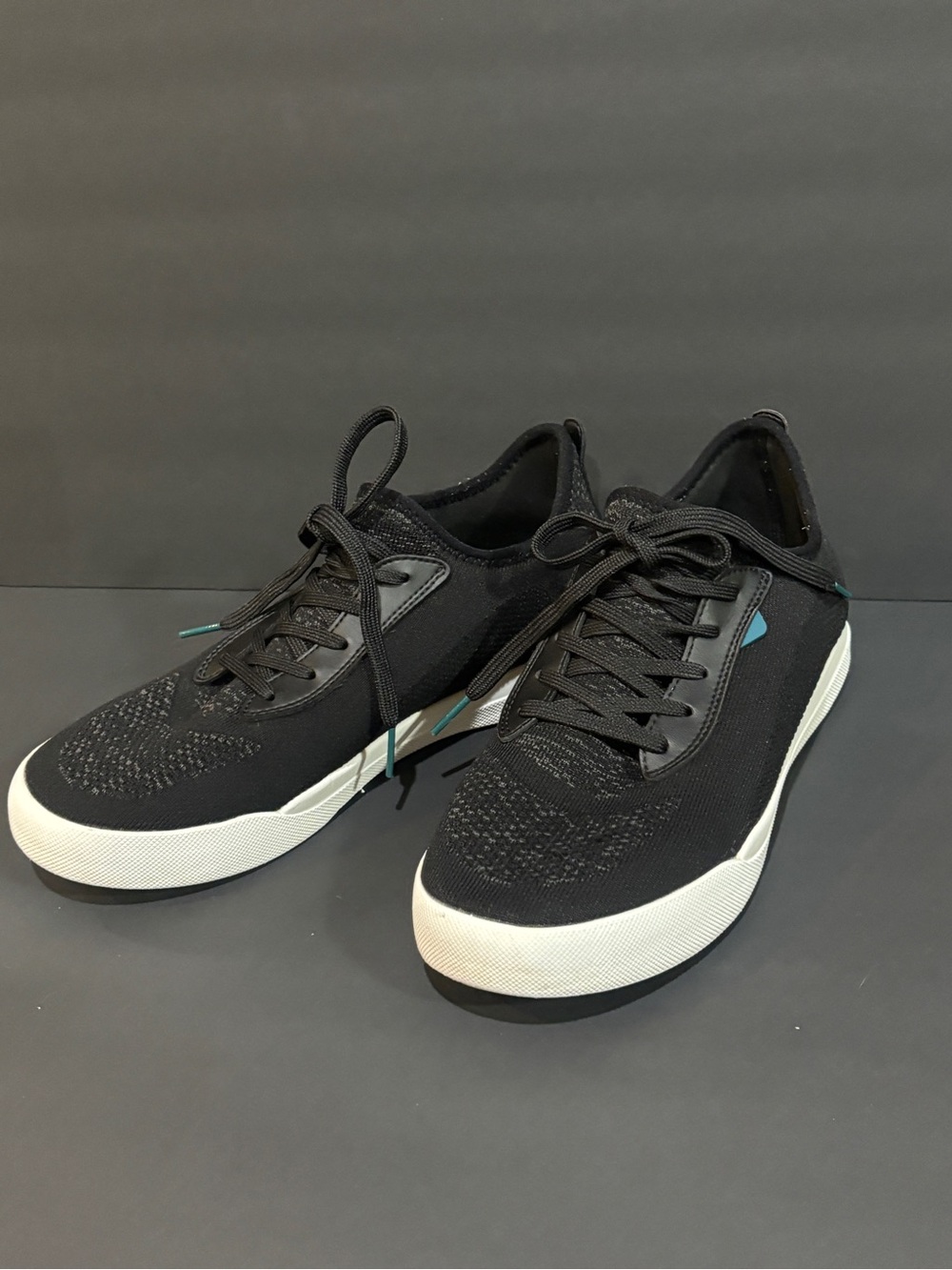 Vessi Everyday Move Sneakers Black Knit Waterproof Shoes Women’s 10 Men’s 9